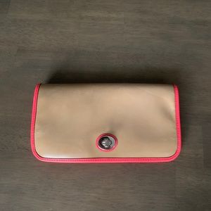 Coach Legacy Twotone Utility Clutch- NWT Limited Edition